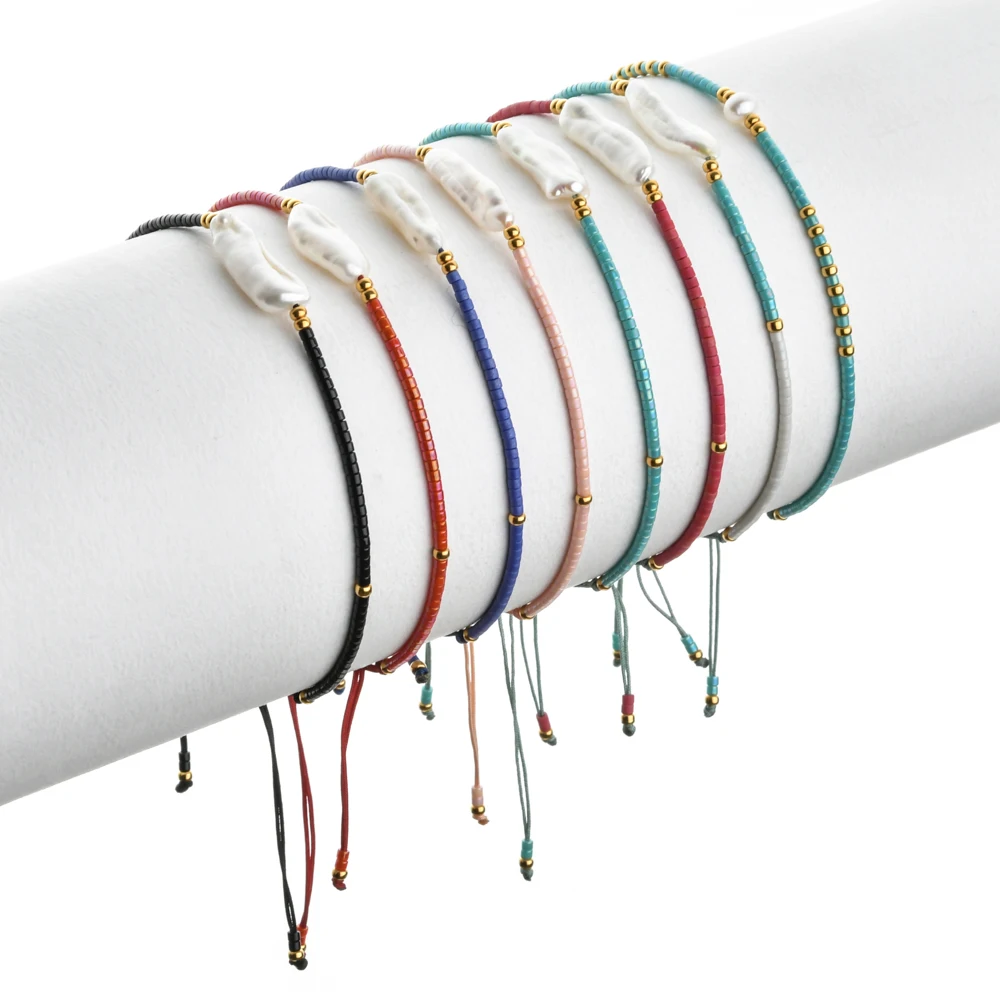 ZMZY 8PCS/lot Bracelet Set Mixed Irregular Freshwater Natural Pearl Bracelet Handmade Miyuki Bracelet Accessories Women
ZMZY 8PCS/lot Bracelet Set Mixed Irregular Freshwater Natural Pearl Bracelet Handmade Miyuki Bracelet Accessories Women