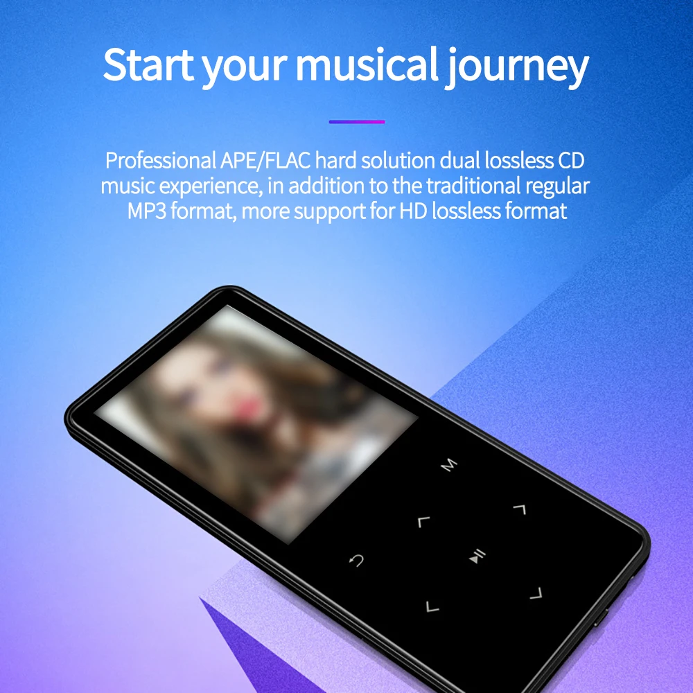 8GB MP3 Player Speaker Music Player FM Radio Voice Recorder Bluetooth 4.2 2.4inch TFT Screen Aluminum Alloy Lossless
8GB MP3 Player Speaker Music Player FM Radio Voice Recorder Bluetooth 4.2 2.4inch TFT Screen Aluminum Alloy Lossless
