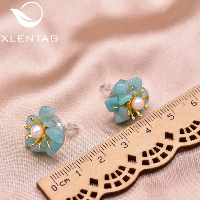 XlentAg 925 Sterling Silver Natural Fresh Water White Pearl Blue Stones Stud Earrings For Women Minimalist Birthday Gift GE0019
XlentAg 925 Sterling Silver Natural Fresh Water White Pearl Blue Stones Stud Earrings For Women Minimalist Birthday Gift GE0019