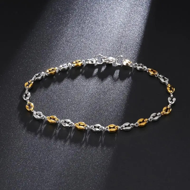 1PC Stainless Steel Necklace Bracelet Domineering Multicolor Coffee Beans Chain Unisex Jewelry Women Hot Sale Men High Quanlity
1PC Stainless Steel Necklace Bracelet Domineering Multicolor Coffee Beans Chain Unisex Jewelry Women Hot Sale Men High Quanlity