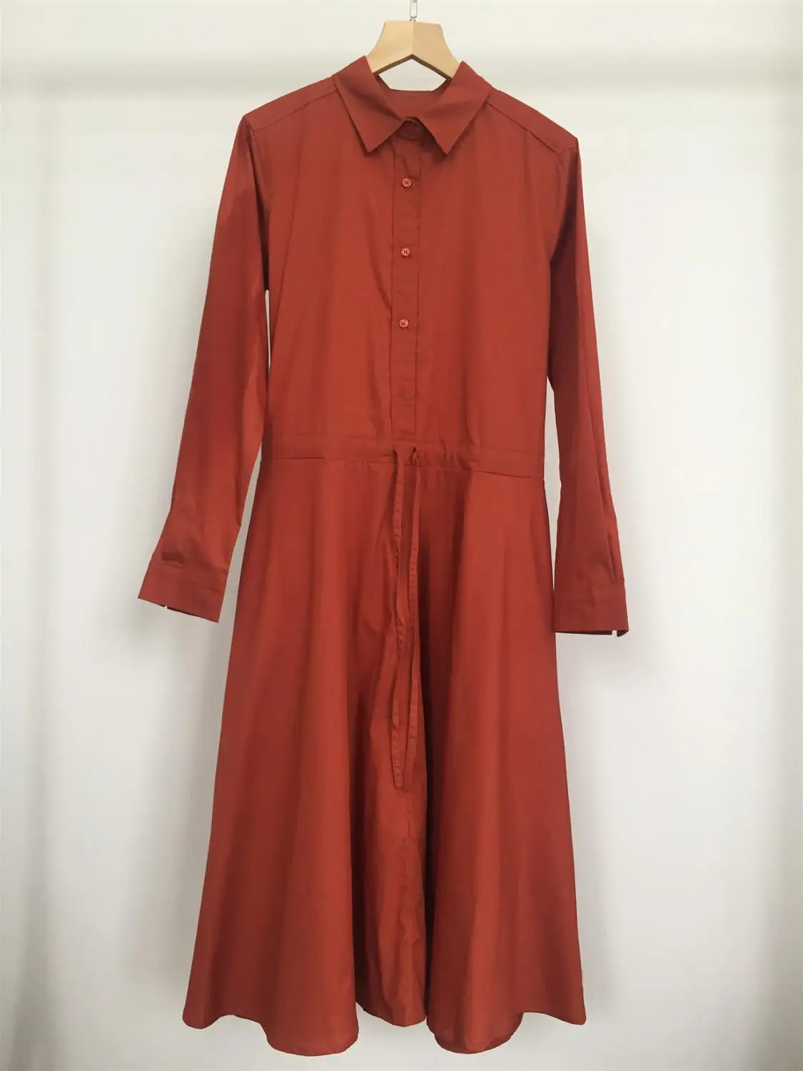 2020 New Women Shirt Dress Long Sleeve Turn Down Collar Spring Cotton Slim Casual Dress With Drawstring Waist
2020 New Women Shirt Dress Long Sleeve Turn Down Collar Spring Cotton Slim Casual Dress With Drawstring Waist