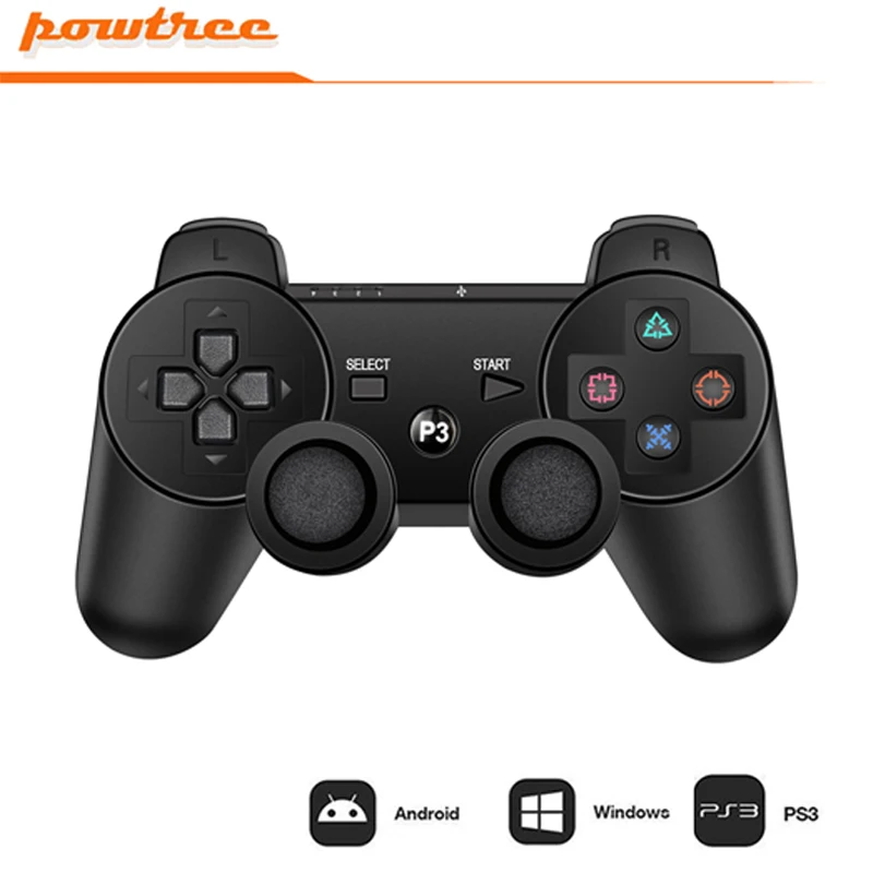 Powtree 2.4 Wireless Game Controller Joystick For PS3 Joypad Support Bluetooth for Tablet PC Smart TV Box
Powtree 2.4 Wireless Game Controller Joystick For PS3 Joypad Support Bluetooth for Tablet PC Smart TV Box