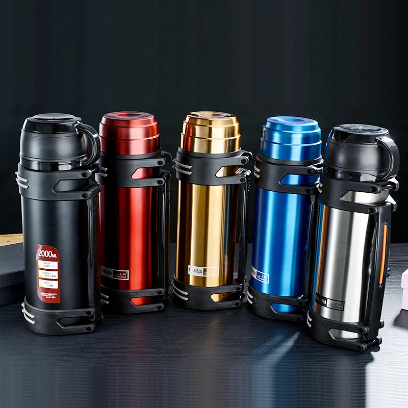 Modern and Simple Stainless Steel 304 Travel Pot 1.2 1.5 2.0 Large-capacity Vacuum Insulation Wide-mouth Pot Travel Pot Thermos
Modern and Simple Stainless Steel 304 Travel Pot 1.2 1.5 2.0 Large-capacity Vacuum Insulation Wide-mouth Pot Travel Pot Thermos