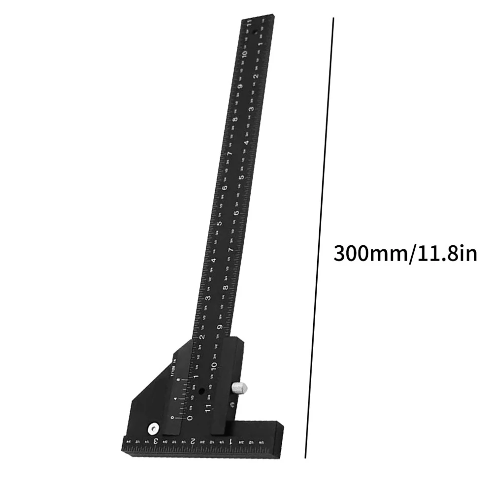 T Type Woodworking Multifunction Ruler Scriber High-precision Measuring Carpentry Marking Gauge Carpenter Ruler DIY Tools 
T Type Woodworking Multifunction Ruler Scriber High-precision Measuring Carpentry Marking Gauge Carpenter Ruler DIY Tools