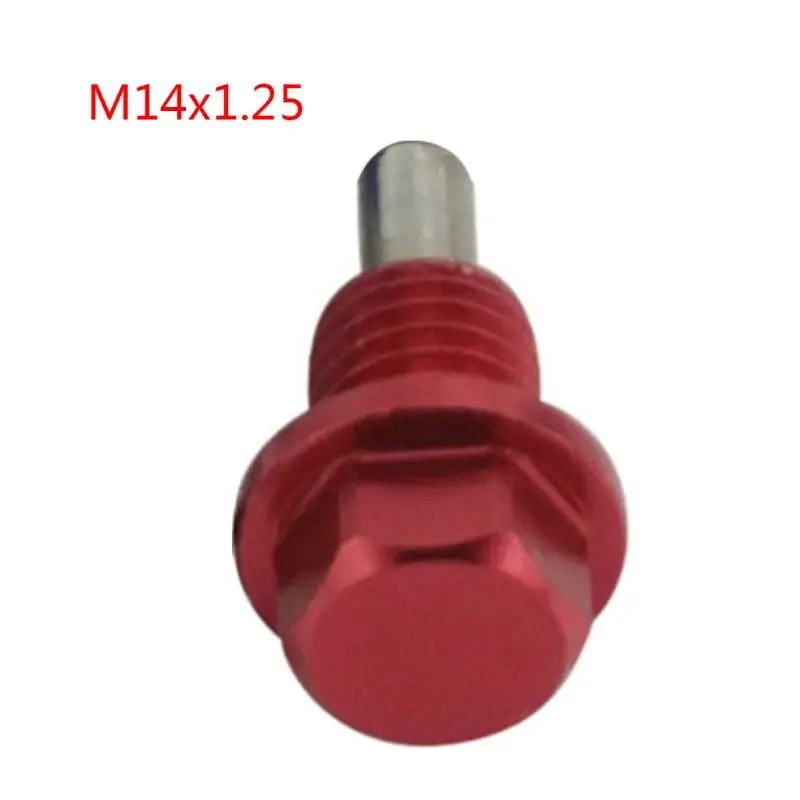 M12x1.5 M12x1.25 M14x1.5 Aluminum Alloy Magnetic Oil Drain Plug &Oil Drain Plug To reduce engine wear
M12x1.5 M12x1.25 M14x1.5 Aluminum Alloy Magnetic Oil Drain Plug &Oil Drain Plug To reduce engine wear