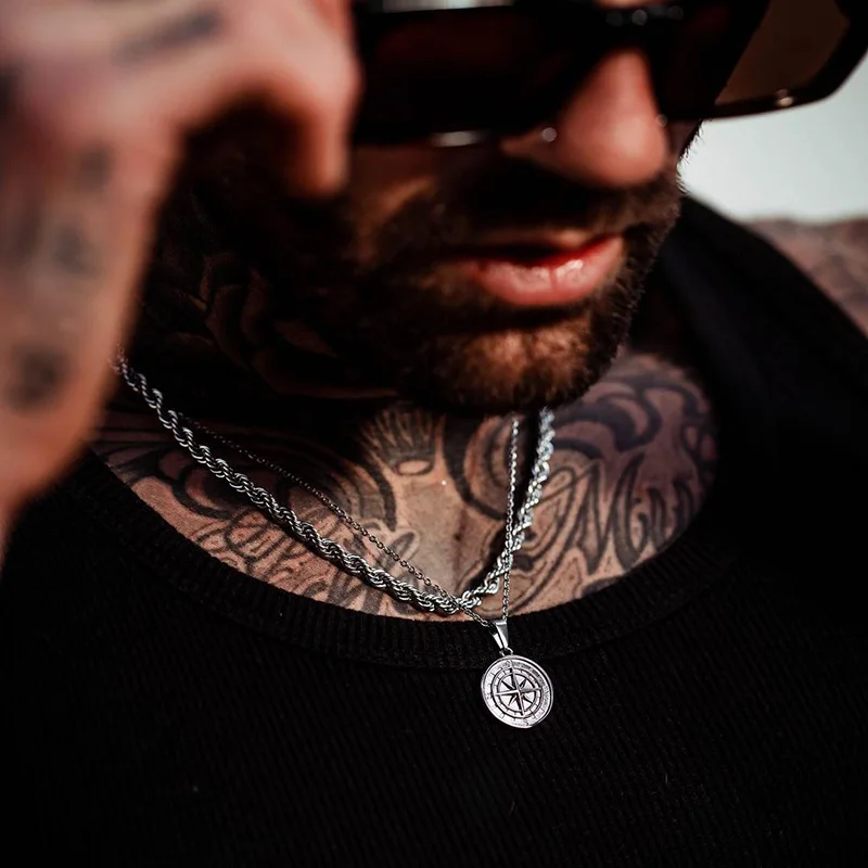 Compass Pendant Necklace,Compass North Star Pendant,Compass Necklace For Men Gift For Him Christmas Gift
Compass Pendant Necklace,Compass North Star Pendant,Compass Necklace For Men Gift For Him Christmas Gift