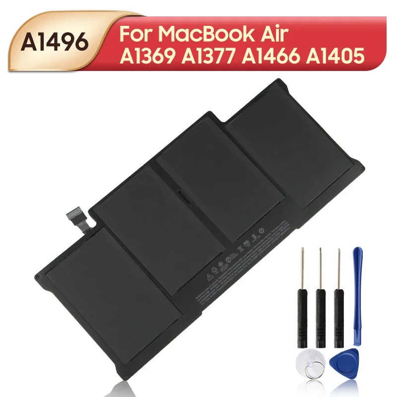 New Replacement Laptop Battery A1496 7150mAh For MacBook Air A1369 A1405 A1466 A1405 A1377 With Tools 
New Replacement Laptop Battery A1496 7150mAh For MacBook Air A1369 A1405 A1466 A1405 A1377 With Tools