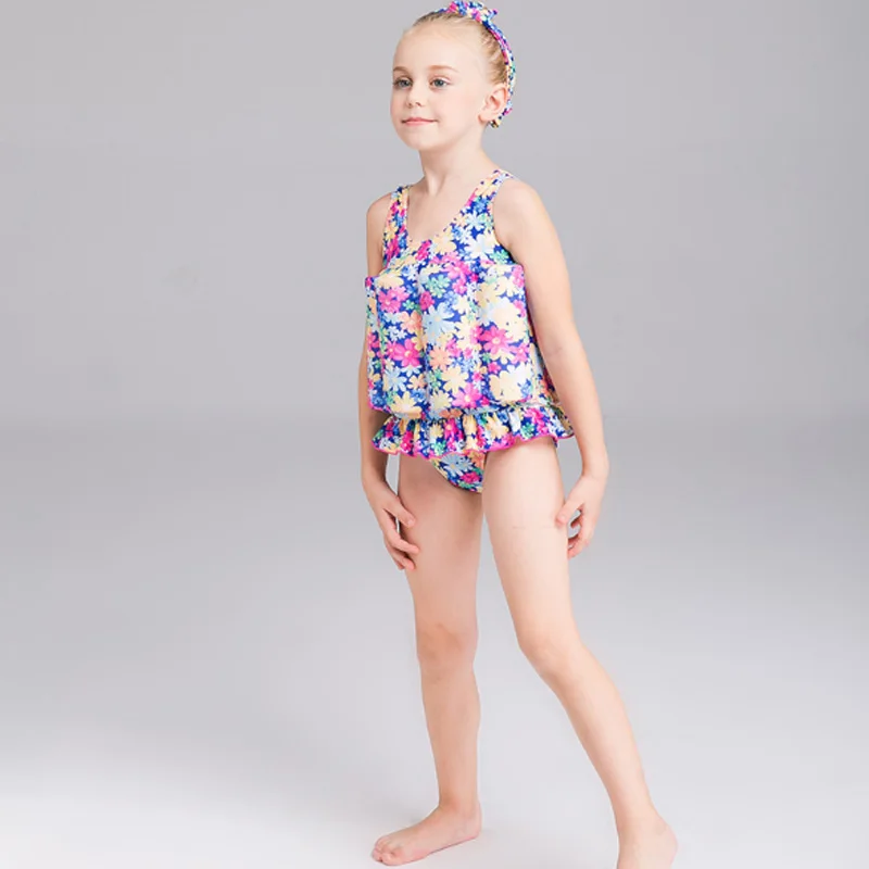 Girls Buoyancy Swimsuit Siamese Floral Baby Swimsuit Small Fresh Siamese Floating Swimsuit New
Girls Buoyancy Swimsuit Siamese Floral Baby Swimsuit Small Fresh Siamese Floating Swimsuit New
