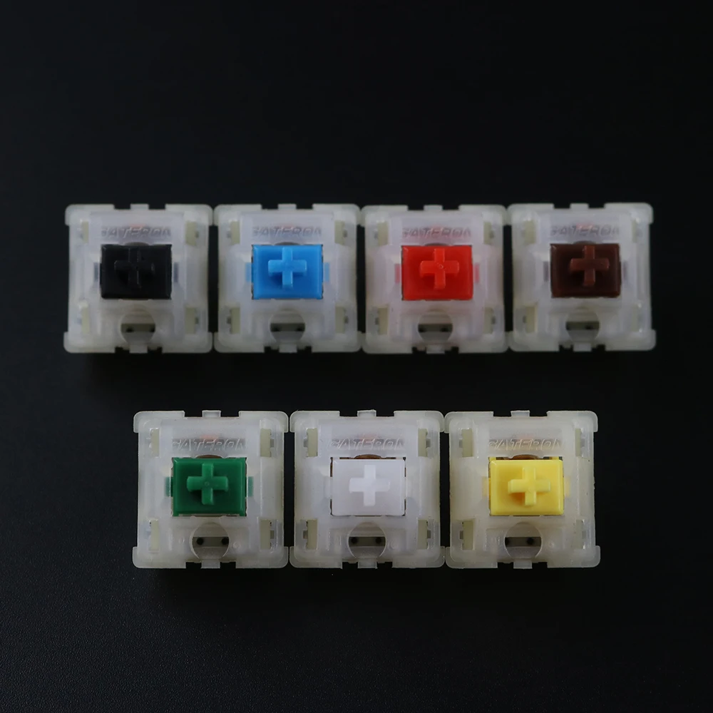 Gateron Milky Switches 5-pin Keyboard Switches for Mechanical Keyboard Switch Fit GK61GK64 GH60 Yellow Black Red Green
Gateron Milky Switches 5-pin Keyboard Switches for Mechanical Keyboard Switch Fit GK61GK64 GH60 Yellow Black Red Green
