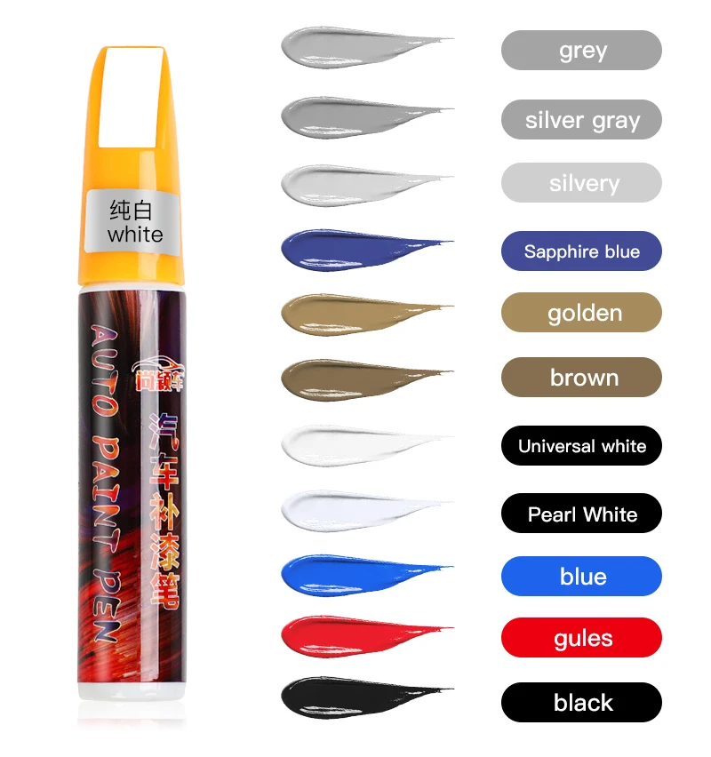 9 Colors Car Paint Scratch Repair Pen Touch Up Tool For Nissan Juke Qashqai X Trail Micra Navara Patrol Pathfinder Sentra Versa
9 Colors Car Paint Scratch Repair Pen Touch Up Tool For Nissan Juke Qashqai X Trail Micra Navara Patrol Pathfinder Sentra Versa