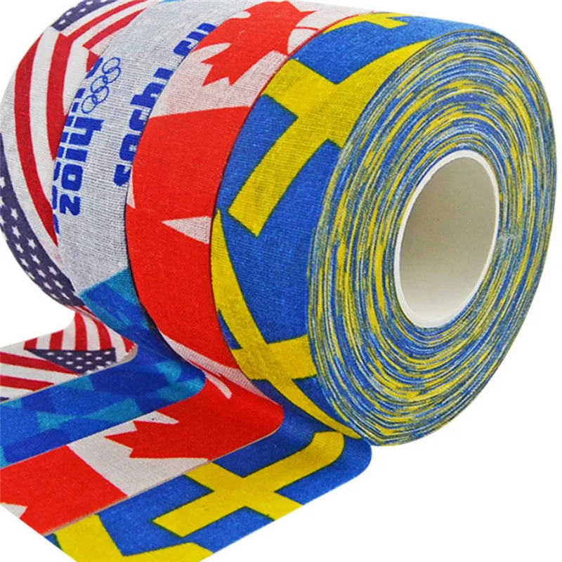 2.5 cm x 25 cm Hockey Tape Sport Safety Football Volleyball Basketball Knee Pads Anti-slip Hockey Stick Tape 
2.5 cm x 25 cm Hockey Tape Sport Safety Football Volleyball Basketball Knee Pads Anti-slip Hockey Stick Tape