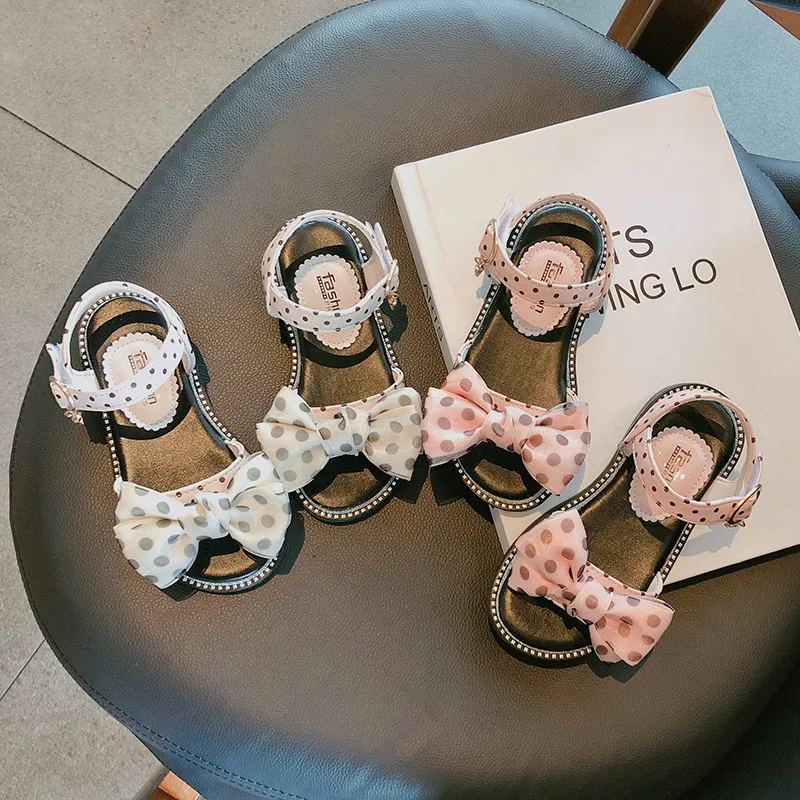 Children Beach Sandals For Baby Girls Dress Elegant Summer New Fashion Dot Bow Shoes For Children2021 1 2 3 5 78 9 10 11 12Years
Children Beach Sandals For Baby Girls Dress Elegant Summer New Fashion Dot Bow Shoes For Children2021 1 2 3 5 78 9 10 11 12Years