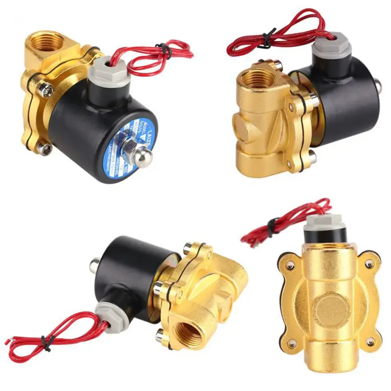 220V DN15 1/2in Electric Normal Closed Valve Electronetic Valve for Water Oil Air Gas Accessories
220V DN15 1/2in Electric Normal Closed Valve Electronetic Valve for Water Oil Air Gas Accessories