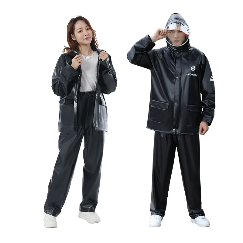 Long Transparent Raincoat with Hood Men's Ladies Motoerbik Portable Rain Pants Raincoat with Hood Capa De Chuva Rain Gear DL60YY
Long Transparent Raincoat with Hood Men's Ladies Motoerbik Portable Rain Pants Raincoat with Hood Capa De Chuva Rain Gear DL60YY