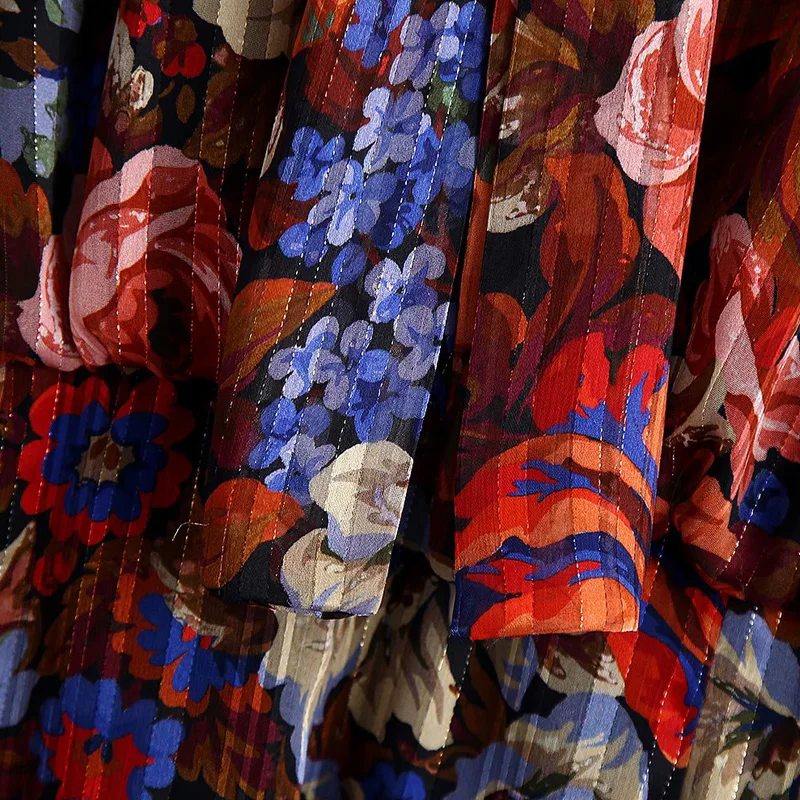 Ladies Dress Loose Elegant Girl O-neck Causal Outfits 2020 New Spring Autumn Women Dress High Waist Flora Printed Dress
Ladies Dress Loose Elegant Girl O-neck Causal Outfits 2020 New Spring Autumn Women Dress High Waist Flora Printed Dress