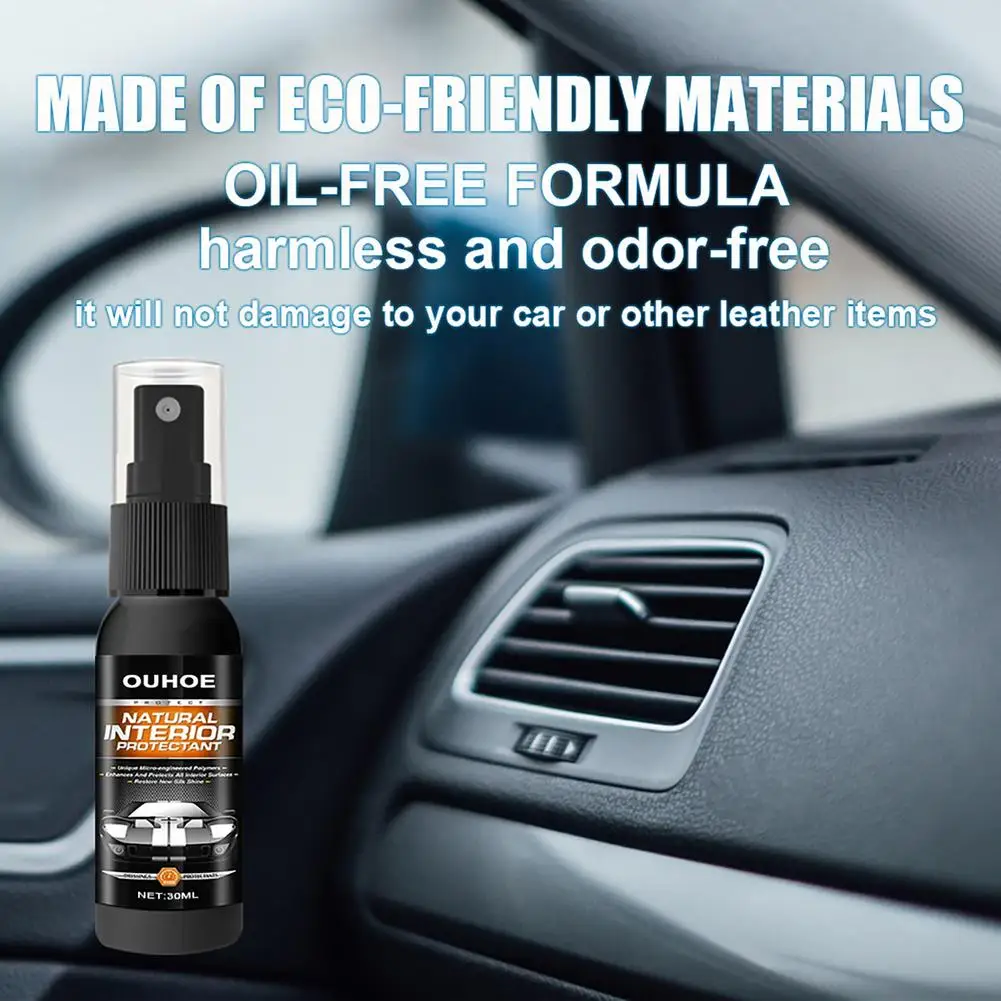 30/120ml Car Interior Cleaner Spray Interior Maintenance Agent Leather Instrument Panel Cleaning Agent Polish Spray
30/120ml Car Interior Cleaner Spray Interior Maintenance Agent Leather Instrument Panel Cleaning Agent Polish Spray