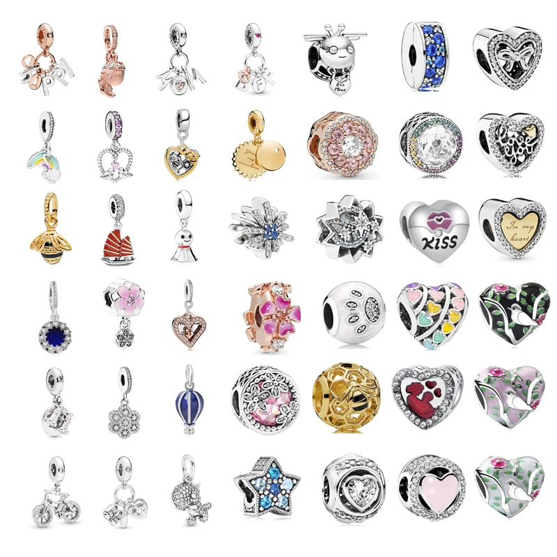 New Fashion Charm Original Rainbow Mother's Day Beads Suitable for Original Pandora Ladies Bracelet Jewelry Gift
New Fashion Charm Original Rainbow Mother's Day Beads Suitable for Original Pandora Ladies Bracelet Jewelry Gift
