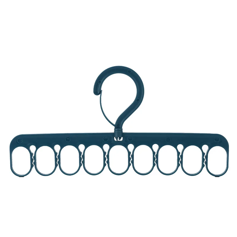 Plastic garter clip 9-hole hanger, lock name, blow-proof clothes, outdoor drying rack, multi-purpose scarf hanger
Plastic garter clip 9-hole hanger, lock name, blow-proof clothes, outdoor drying rack, multi-purpose scarf hanger