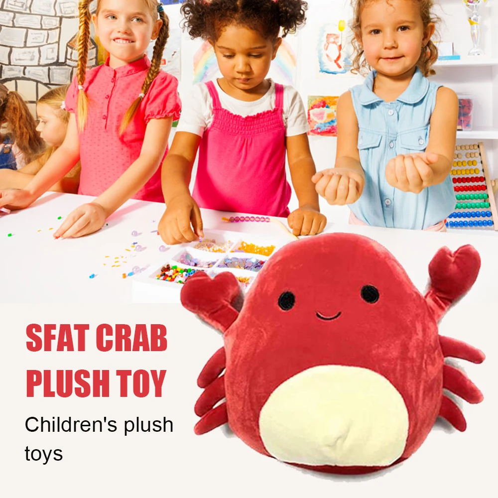 Animal Crabs Child Plush Toys Cute Cartoon Soft Plush Toys Sofa Backrest Cushion Children Adult Plush Pillows NSV
Animal Crabs Child Plush Toys Cute Cartoon Soft Plush Toys Sofa Backrest Cushion Children Adult Plush Pillows NSV