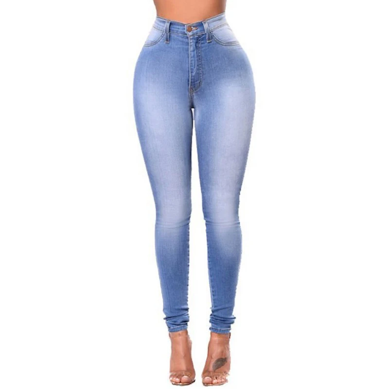Women's Jeans High Waist Stretch Skinny Denim Pants Blue Retro Washed Elastic Slim Sexy Pencil Trousers Plus Size Female Pants
Women's Jeans High Waist Stretch Skinny Denim Pants Blue Retro Washed Elastic Slim Sexy Pencil Trousers Plus Size Female Pants