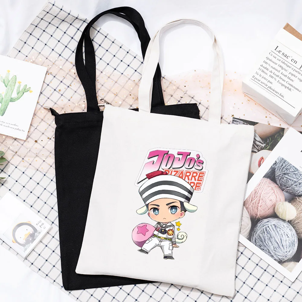 Japan MangaJoJo's Bizarre Adventure Graphic Hipster Cartoon Print Shopping Bags Girls Fashion Casual Pacakge Hand Bag
Japan MangaJoJo's Bizarre Adventure Graphic Hipster Cartoon Print Shopping Bags Girls Fashion Casual Pacakge Hand Bag