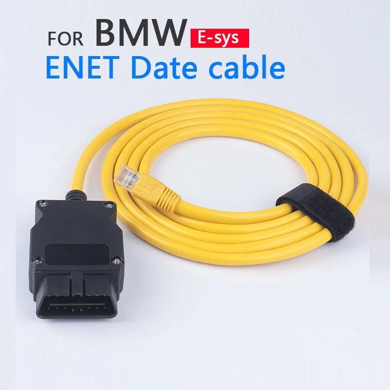 Качественный кабель E-SYS ENET для BMW серии F ICOM OBD2, диагностический кабель кодирования Ethernet для ESYS Data OBDII, скрытый инструмент кодирования данных
Качественный кабель E-SYS ENET для BMW серии F ICOM OBD2, диагностический кабель кодирования Ethernet для ESYS Data OBDII, скрытый инструмент кодирования данных