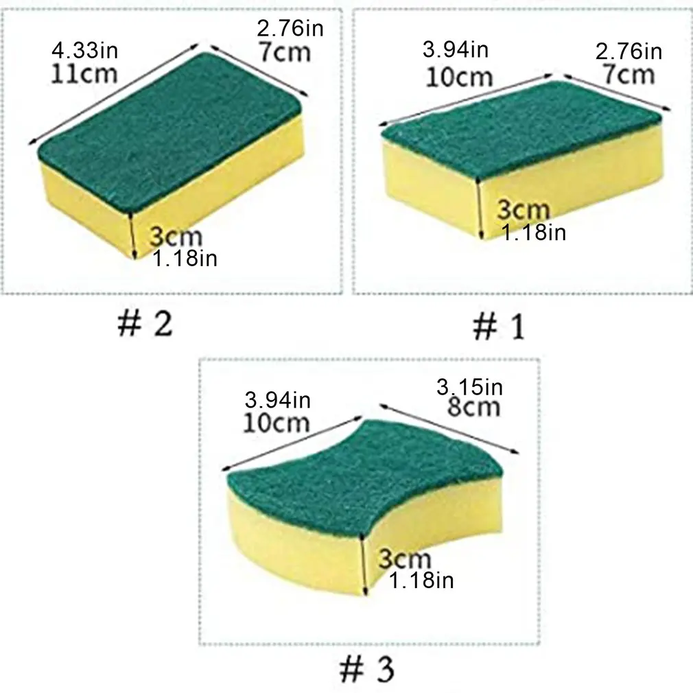 10pcs cleaning wipes High density sponge Home Dishwashing and cleaning Strong water absorption Double side effect
10pcs cleaning wipes High density sponge Home Dishwashing and cleaning Strong water absorption Double side effect