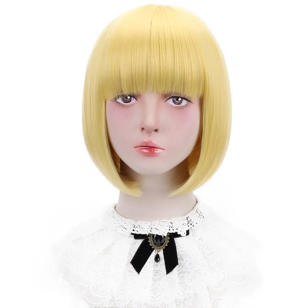 Парик для косплея Free Beauty Женский, короткие прямые синтетические волосы с челкой, для повседневвечерние, 12 дюймов, желтый, розовый, черный, фи...
Парик для косплея Free Beauty Женский, короткие прямые синтетические волосы с челкой, для повседневвечерние, 12 дюймов, желтый, розовый, черный, фи...