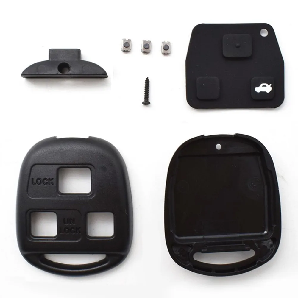 Car Key Shell Case For Toyota RAV4 Prado Corolla 3 Button Pad Switch Remote Key Shell Accessories Car Key Protector
Car Key Shell Case For Toyota RAV4 Prado Corolla 3 Button Pad Switch Remote Key Shell Accessories Car Key Protector