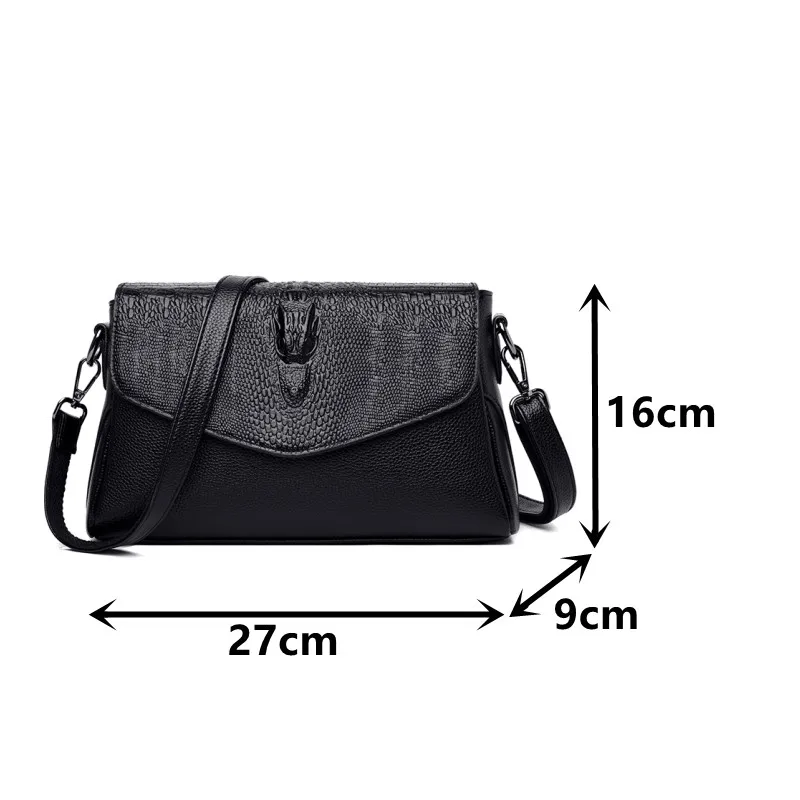 Crocodile Pattern Shoulder Bags for Women Quality Pu Leather Crossbody Bag Small Flap Hand Bags Brand Designer Messenger Bag Sac
Crocodile Pattern Shoulder Bags for Women Quality Pu Leather Crossbody Bag Small Flap Hand Bags Brand Designer Messenger Bag Sac