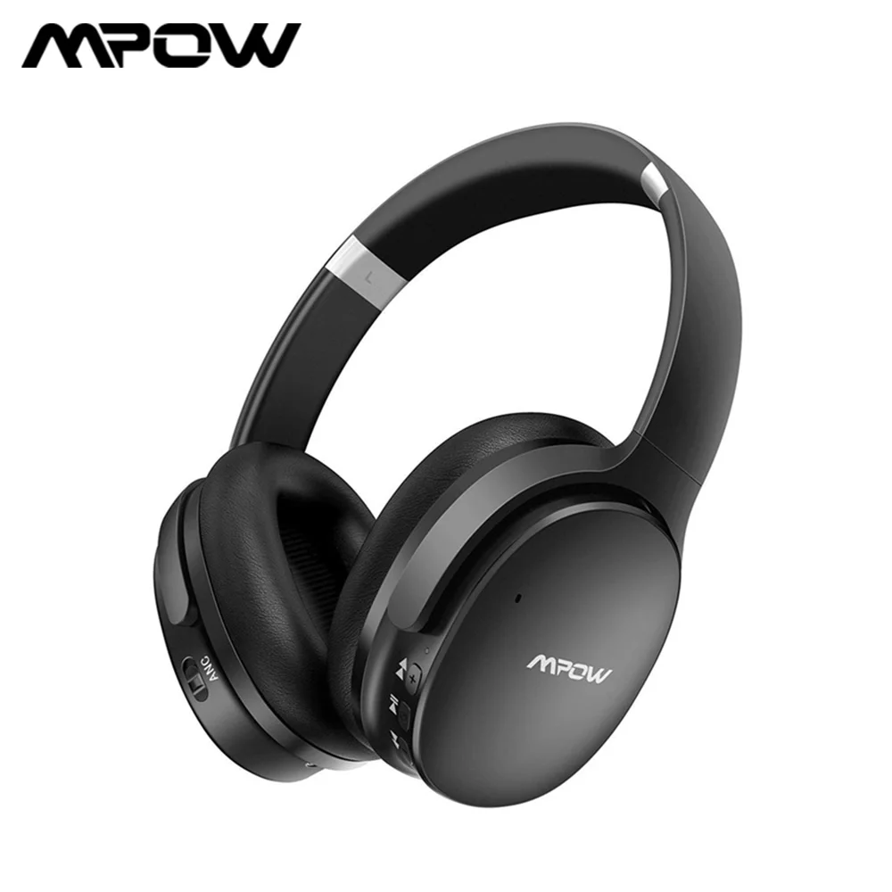 Bluetooth-наушники Mpow H10 с активным шумоподавлением, Беспроводная складная гарнитура ANC CVC 6,0
Bluetooth-наушники Mpow H10 с активным шумоподавлением, Беспроводная складная гарнитура ANC CVC 6,0