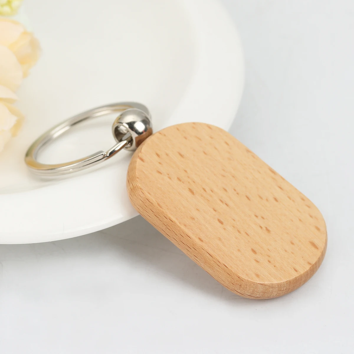 Nordic Style Natural Wood Keychain & Silver Color Round Heart Wooden Keyring Car Auto Key Strap Waist Wallet Keyholde, 2 PCs
Nordic Style Natural Wood Keychain & Silver Color Round Heart Wooden Keyring Car Auto Key Strap Waist Wallet Keyholde, 2 PCs