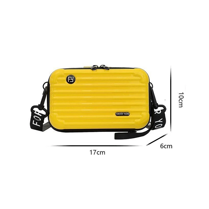 Mini Luggage Bag Women Crossbody Bags for Women Shoulder Bags Creative Purse Handbag Box Bag 2021 New Trend Fashion Zipper PVC
Mini Luggage Bag Women Crossbody Bags for Women Shoulder Bags Creative Purse Handbag Box Bag 2021 New Trend Fashion Zipper PVC