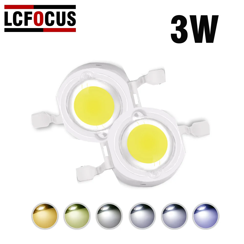 3W Warm Natural Pure Cool White 3000K 4000K 6000K 10000K 20000K 30000K High Power LED Chip Suitable For 1 3 5 Watt Lamp Beads
3W Warm Natural Pure Cool White 3000K 4000K 6000K 10000K 20000K 30000K High Power LED Chip Suitable For 1 3 5 Watt Lamp Beads