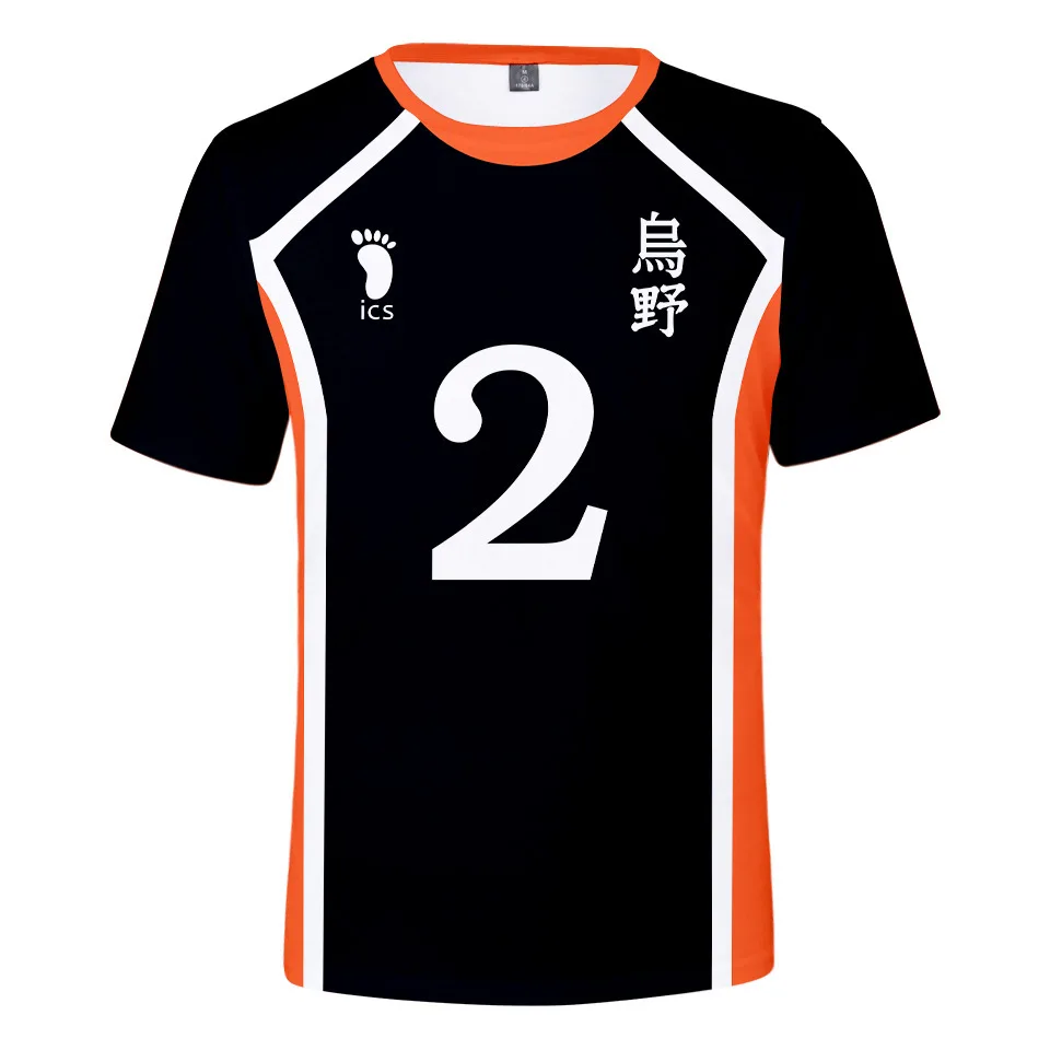 Anime Haikyuu Shirt Cosplay20213D Costume Hinata Shoyo Karasuno High School Volleyball Top Kageyama T shirt Jerseys Uniform
Anime Haikyuu Shirt Cosplay20213D Costume Hinata Shoyo Karasuno High School Volleyball Top Kageyama T shirt Jerseys Uniform