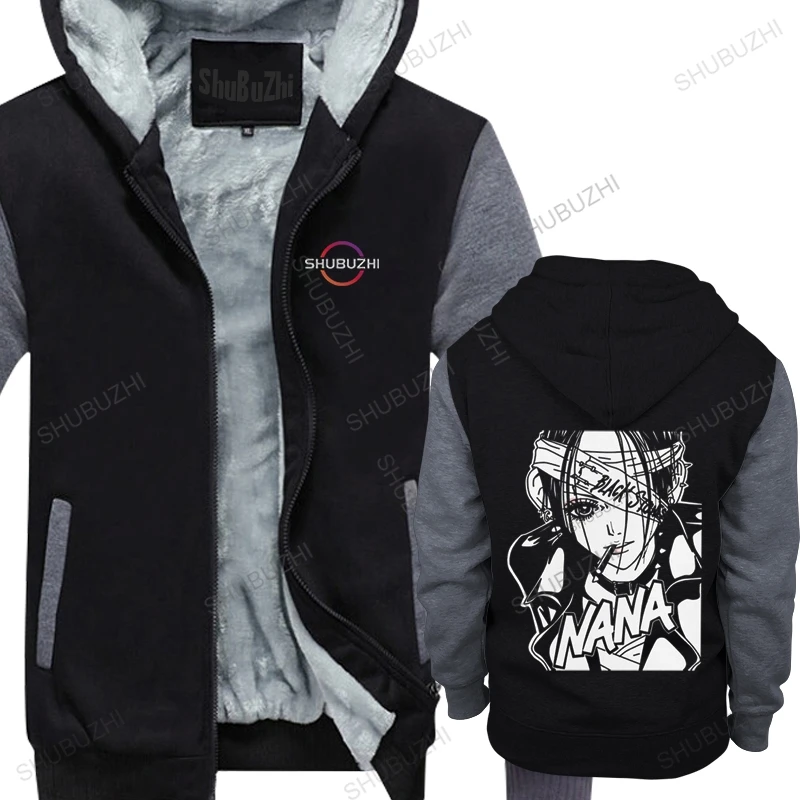 Fashion Men fleece pullover Manga Nana Osaki Cotton thick hoodies Streetwear hoodie Japanese Anime Harajuku hooded coat Tops
Fashion Men fleece pullover Manga Nana Osaki Cotton thick hoodies Streetwear hoodie Japanese Anime Harajuku hooded coat Tops