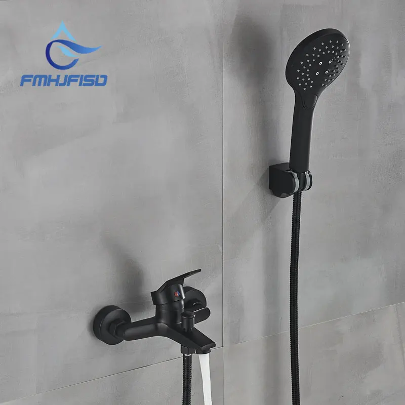 Black Chrome Wall Mount Bathroom Shower Faucet Bathtub Hot Cold Mixer Tap Shower Mixer Valve Control
Black Chrome Wall Mount Bathroom Shower Faucet Bathtub Hot Cold Mixer Tap Shower Mixer Valve Control