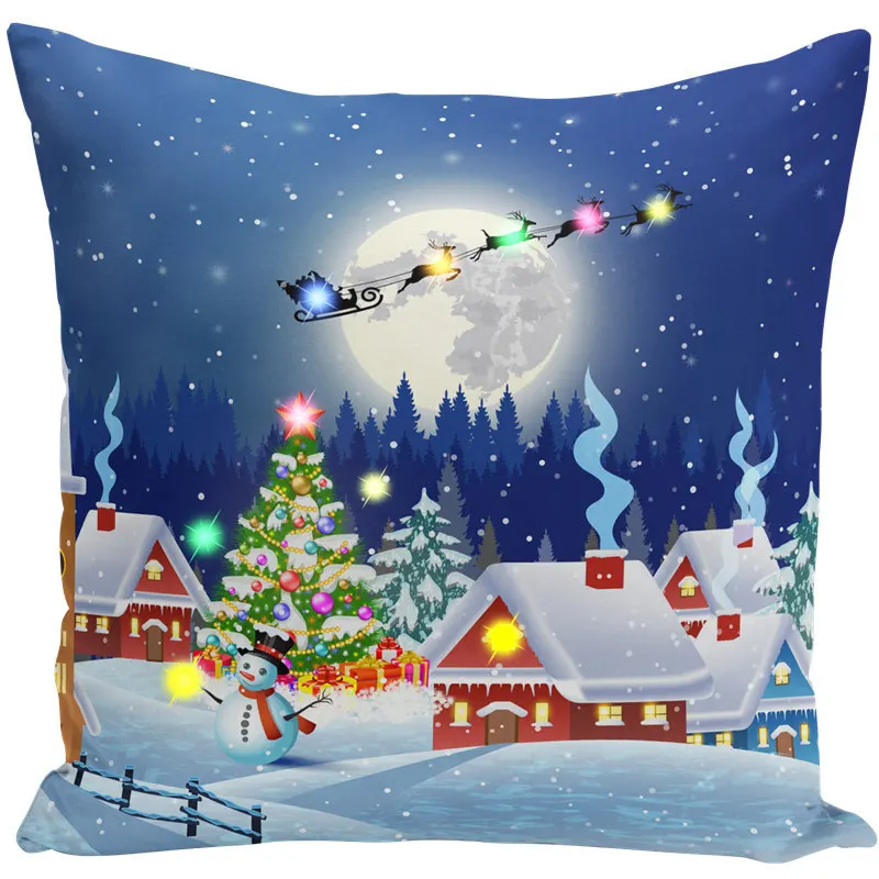 LED Light christmas pillow Cushions Cover Short Plush Santa Elk Throw Pillow for Home Glow Santa Clause decoration home for Sofa
LED Light christmas pillow Cushions Cover Short Plush Santa Elk Throw Pillow for Home Glow Santa Clause decoration home for Sofa
