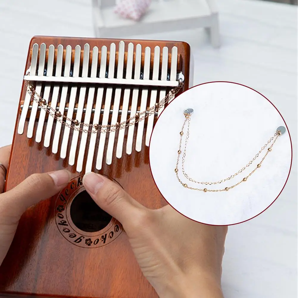 Tremolo Chain For Kalimba Thumb Piano Chain Sand Chain For Finger Piano Sound Performance Improve Musical Chain Instrument
Tremolo Chain For Kalimba Thumb Piano Chain Sand Chain For Finger Piano Sound Performance Improve Musical Chain Instrument