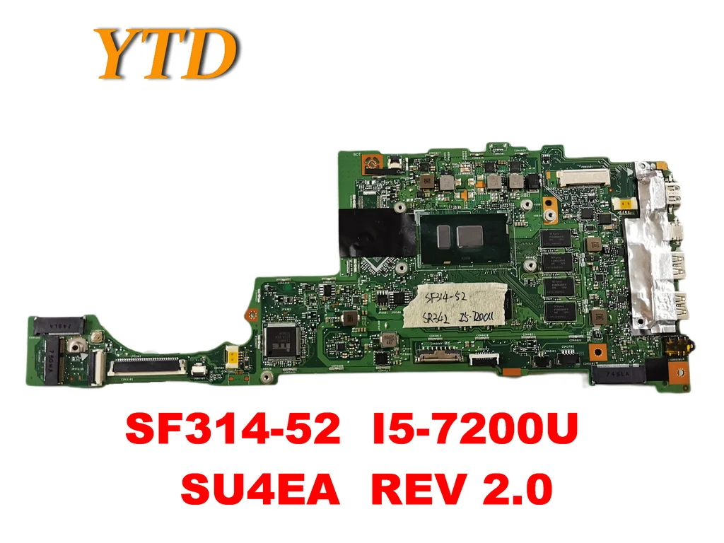 Original for ACER SF314-52 Laptop motherboard SF314-52 I5-7200U SU4EA REV 2.0 tested good free shipping
Original for ACER SF314-52 Laptop motherboard SF314-52 I5-7200U SU4EA REV 2.0 tested good free shipping
