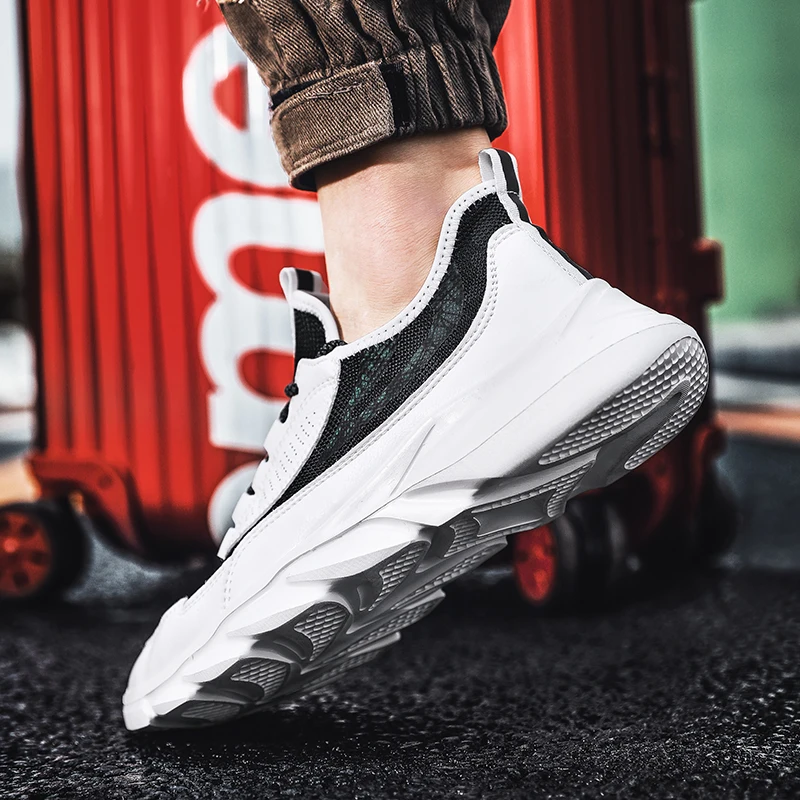 Кроссовки Zapatillas мужские сетчатые, Повседневная дышащая обувь для тренировок, модные белые, 2018
Кроссовки Zapatillas мужские сетчатые, Повседневная дышащая обувь для тренировок, модные белые, 2018