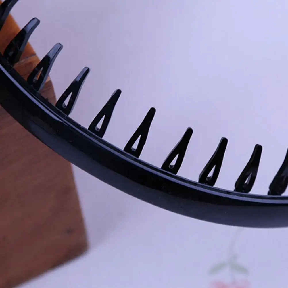 Fashion Mens Women Unisex Black Wavy Hair Head Hoop Band Sport Headband Hairband Hair Accessories
Fashion Mens Women Unisex Black Wavy Hair Head Hoop Band Sport Headband Hairband Hair Accessories
