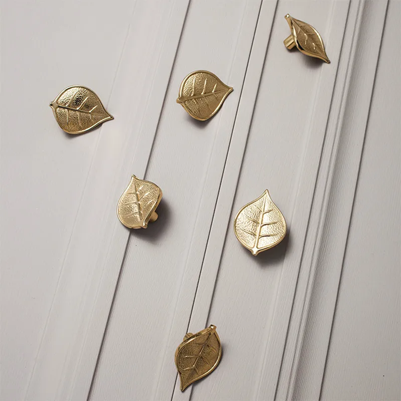 Leaf shape/ Solid Brass Knob Cupboard Pulls Drawer Knobs Kitchen Cabinet Handles Furniture Handle Hardware
Leaf shape/ Solid Brass Knob Cupboard Pulls Drawer Knobs Kitchen Cabinet Handles Furniture Handle Hardware