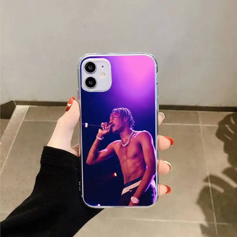 American rapper Lil Tjay singer Phone Case Transparent for iPhone 6 7 8 11 12 s mini pro X XS XR MAX Plus 
American rapper Lil Tjay singer Phone Case Transparent for iPhone 6 7 8 11 12 s mini pro X XS XR MAX Plus