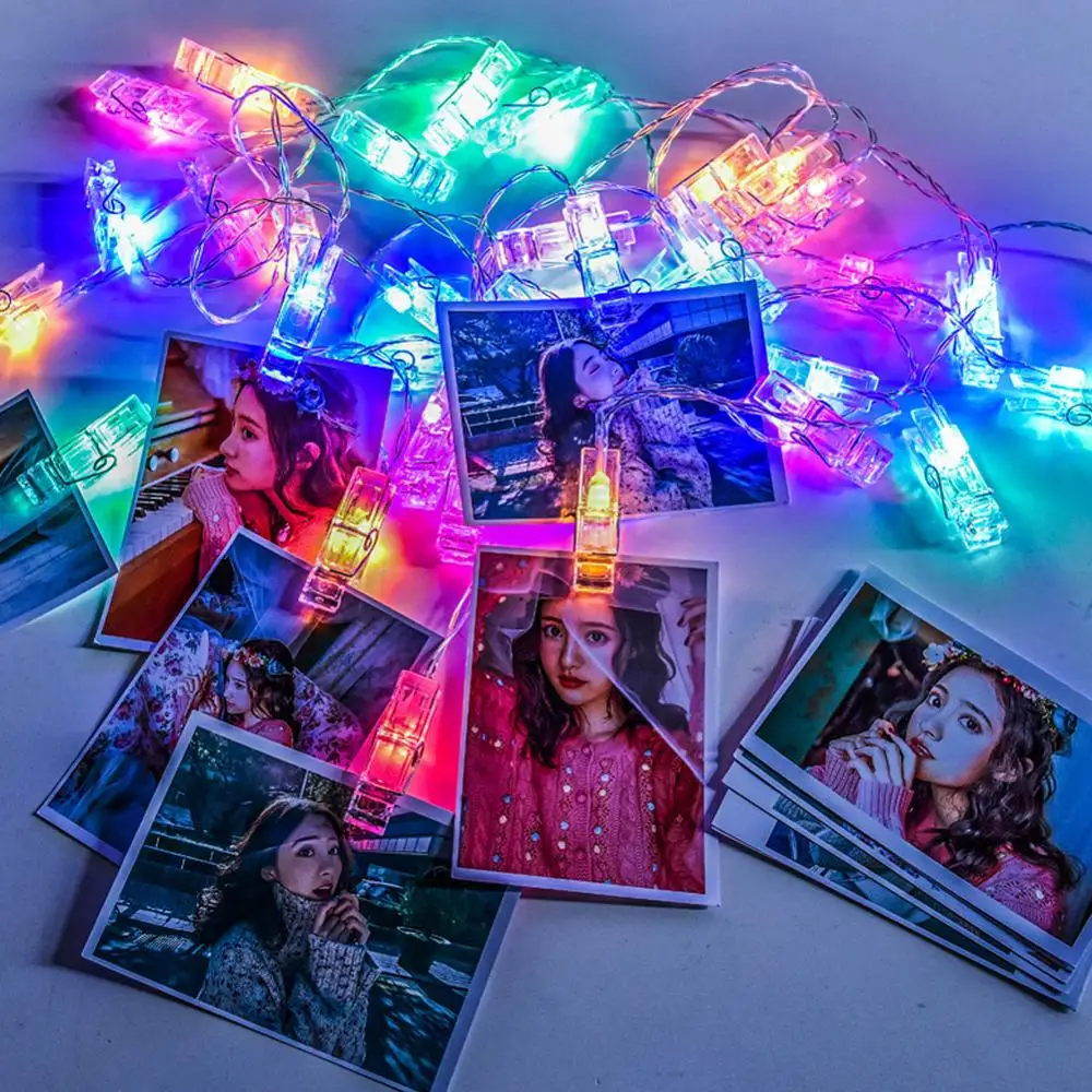 LED String Lights with Clips to Hang Pictures for Decoration Christmas Party Room Decoration Wall Lights String to Hang Photos
LED String Lights with Clips to Hang Pictures for Decoration Christmas Party Room Decoration Wall Lights String to Hang Photos