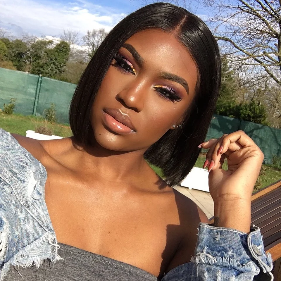 Bob Wig Straight Human Hair Wigs 4x4 Lace Front Human Hair Wig 4x4 Closure Bob Wig For Women Brazilian Remy Hair Short Bob 
Bob Wig Straight Human Hair Wigs 4x4 Lace Front Human Hair Wig 4x4 Closure Bob Wig For Women Brazilian Remy Hair Short Bob