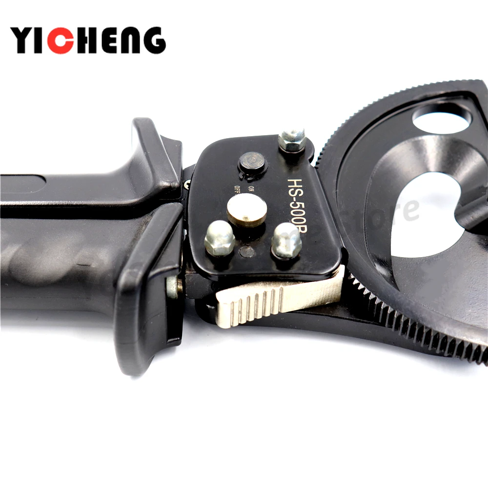 

HS-500B Hand Ratchet Cable Cutter Plier Tool Aluminum-copper cable labor-saving cutting and cutting range within 400mm2