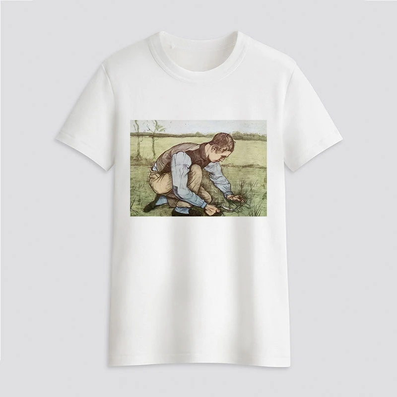 Women T-Shirt Van Gogh Art Painting Graphics Female Top Clothing Fashion Harajuku Streetwear Oversized Casual White T-shirt
Women T-Shirt Van Gogh Art Painting Graphics Female Top Clothing Fashion Harajuku Streetwear Oversized Casual White T-shirt