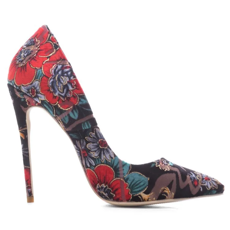 women pumps pointed thin heels single shoes large size high heels colorful women's shoes
women pumps pointed thin heels single shoes large size high heels colorful women's shoes