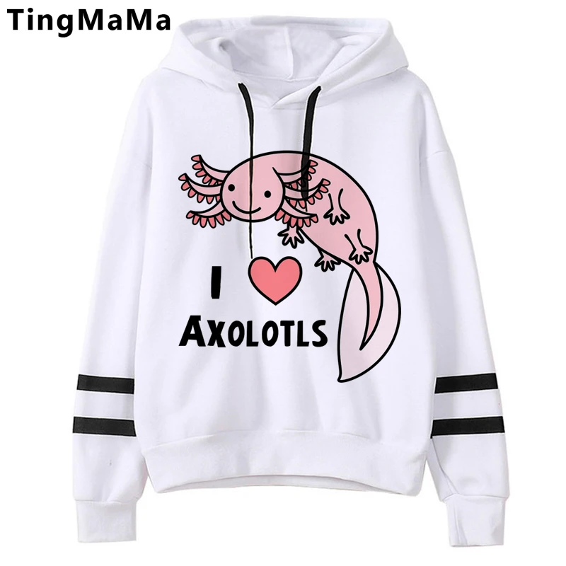 Милые Мультяшные толстовки Axolotl, мужские, в стиле хип-хоп, в стиле Харадзюку, в стиле панк, стиль унисекс, свитшоты с графическим принтом живо...
Милые Мультяшные толстовки Axolotl, мужские, в стиле хип-хоп, в стиле Харадзюку, в стиле панк, стиль унисекс, свитшоты с графическим принтом живо...